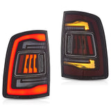 Vland LED Tail Lights Amber Signal for 09-18 Ram