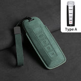Suede Car Key Case Cover For Wey Coffee 01 Tank Tank300 Car Key Protective Shell Accessories