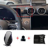 Smart Wireless Charging Phone Mount for Mercedes GLC 2023–2025