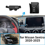Smart Wireless Charging Phone Mount for Nissan Sentra 2020-2025 Car Phone Holder CATUSIKI