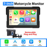 5/7in Waterproof Motorcycle CarPlay GPS Monitor AKAMATE