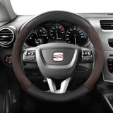Non-Slip Suede Matte Carbon Cover for Seat Leon Arona