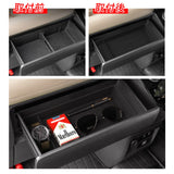 Co-pilot Drawer Storage Box for New Mitsubishi Delica Mini 2025 Silicone Car Tray Organizers Accessories Tidying Black Car In