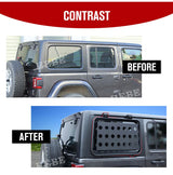 Rear Window Rack for Jeep Wrangler JL 4-Door 18+