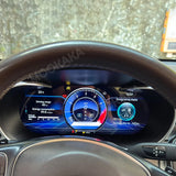 12.3-inch Digital Instrument Cluster for Mercedes C-Class W205 Android Head Unit Aotsr