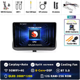 Android 15 Multimedia Navigation System for Toyota Corolla