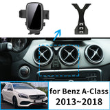 Wireless Fast Charging Phone Mount for Mercedes A-Class 2013-2018 Car Phone Holder CATUSIKI