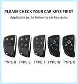 Buick Envision, Gl8, Lu Zun, Avenir, Phev, Century Leather Car Remote Key Case Cover Car Key Cover OEM