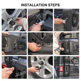 Tailgate Rack & Shelf for Jeep Wrangler JL 2018-2024 Car Interior Accessory HEBE