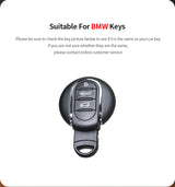 Metal and Leather Car Key Case Cover for Bmw Mini Car Key Case Cover OEM