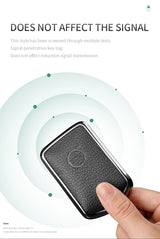 Metal and Leather Car Key Case Cover for Volvo XC40 XC60 S90 XC90 V90 2017 2018 Accessories