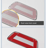 Roof Horn Cover Stainless Steel for Volvo S60 XC60 Car Interior Accessory LINGLUYANG