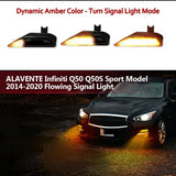 Smoked Sequential LED Turn Signals for Infiniti Q50 LED Ambient Light iJDM