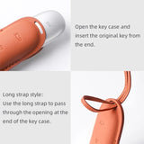 Leather Car Smart Key For Li Lixiang L7 L8 2022 2023 Fob Case Cover For Leading Ideal One Li Auto L9 Keychain Key Accessories