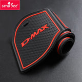 Car Gate Slot Cup Mat for ISUZU D-MAX 2021 - 2024 DMAX Anti-Slip Door Groove Pad Interior Accessories Non-Slip Coaster Anti-S