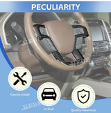 ABS Carbon Fiber Interior Trim for Ford F150 2015 Car Interior Accessory HEBE