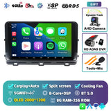 9-Inch QLED Android Head Unit for Kia Ceed 3 2018–2022