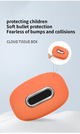 Soft Silicone Tissue Box for Car Center Console
