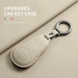Leather Car Remote Key Case Cover For Voyah Dream PHEV 2024 Car Interior Accessory OEM