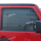 Window Sunshade Foil for Jeep Wrangler JK 2007-2017