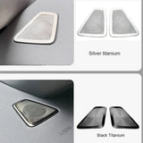 AC Vent Stainless Steel Cover for Volvo V60 S60 Car Interior Accessory LINGLUYANG