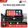 12.3-inch Android 15 Head Unit for Mercedes Benz GLE C63