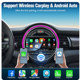 Wireless CarPlay Android Auto Decoder for Mini Cooper 2011–2018