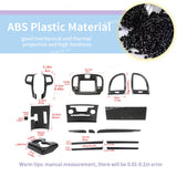 Carbon Fiber Trim Kit for Chrysler 300C 2011-2014 Car Interior Accessory HEBE