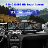 24.6" Dual Screen Android Head Unit for Mercedes E-Class 2013-2015