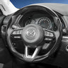 Mazda Carbon Fiber Steering Wheel Cover with Quick Release