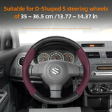 Breathable Carbon Fiber Leather Wheel for Suzuki