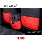 For Formula Leopard 5 Denza B5 2024 2025 2026 Car Seat Back Anti Kick Pad PU Leather Anti Dirty Protector Mat Car Accessories