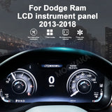 Digital LCD Dashboard Cluster for Dodge Ram 1500 2013–2018 Android Head Unit Aotsr