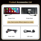 12.3 Inch Multimedia Linux Screen for BMW 1-4 Series Android Head Unit wincago