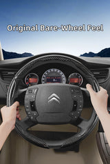 Durable Carbon Fiber Steering Cover for Citroen C4 X