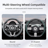 Smart Breathable Faux Leather Steering Wheel Cover Car Interior Accessory Hocasen