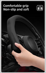 Perforated Leather Steering Wheel Cover for Chery Models
