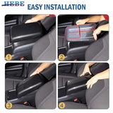 Armrest Trim Cover Carbon Fiber for Dodge Charger/300 Car Interior Accessory HEBE