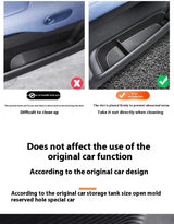 Car Door Slot Storage Box for Xpeng G6 Xiaopeng G6 2023-2025 Interior Mouldings OEM