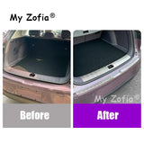 For Leapmotor B10 2025 2026 Car Stainless Trunk Scuff Plate Decoration Cover Trunk Threshold Protection Sticker Accessories C