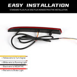 Dynamic Rear Bumper Light for Cadillac XT5 2016 Car Interior Accessory MAGIC COLORM