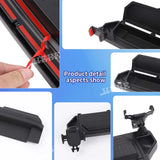Center Console Storage with Stand for Jeep Wrangler JL 2018-2023