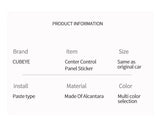 Premium Alcantara Car Center Console Gear Shift Panel Cover for Audi A3 S3 8Y (2020-)