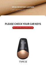Leather Car Remote Key Case Cover For Voyah Dream PHEV 2024 Car Interior Accessory OEM