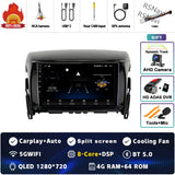 2K QLED Android Head Unit for Mitsubishi Eclipse Cross