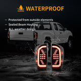 Dynamic LED Tail Lights for Toyota Tacoma 2016-2023 LED Ambient Light Vland