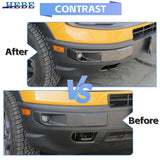 ABS Chrome Fog Light Cover for Ford Bronco Sport 2021-2025 Car Interior Accessory HEBE