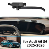 Wireless Fast Charging Phone Mount for Audi A6 S6 2025–2026 Car Phone Holder CATUSIKI