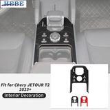 Gearshift Panel Cover for Chery Jetour Traveler T2 Car Interior Accessory HEBE