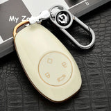 For Leapmotor T03 2023 2024 2025 Car Soft TPU Car Key Case Cover Protector Shell Auto Key Smart Remote Key Bag Accessories Ca